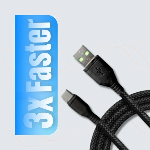 Blink Plug 35W Original Type C to C Data Cable Fast Charging for iPhone 15/16/Pro Series Charger Cable Compatible, MacBook, Other USB Type-C Devices, 1M - Image 3