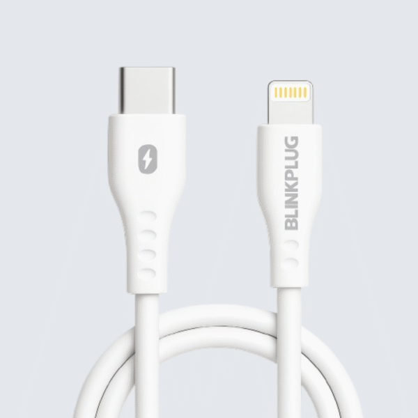 Blink Plug Type C to Lightning-Cable 20W Original Fast Charger Cable Power Charging Cord Compatible with iPhone 14/13/12/12 PRO Max/12/11/11PRO/XS/Max/XR/X/8/iPad (HB-AL6A013)