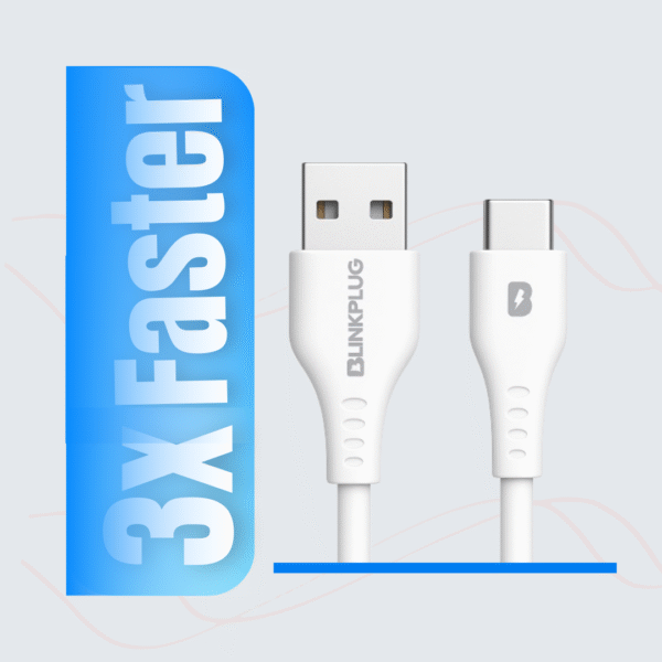 5W to 20W Type-C USB Cable for Samsung Galaxy M21 2021, Samsung Galaxy M 21 2021 USB Cable Original Like | Charger Cable | Rapid Quick Dash Fast Charging Cable | Data Sync Cable | Type C to USB-A Cable (4 Amp, 1 Meter/3.2 Feet, 1S|2 , White) - Image 2
